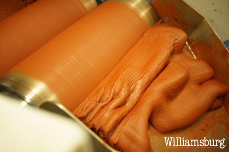 Williamsburg Oil Paint being made