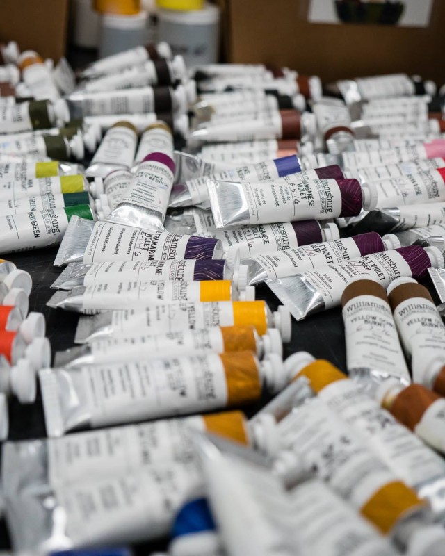 Williamsburg Oil Paint Tubes