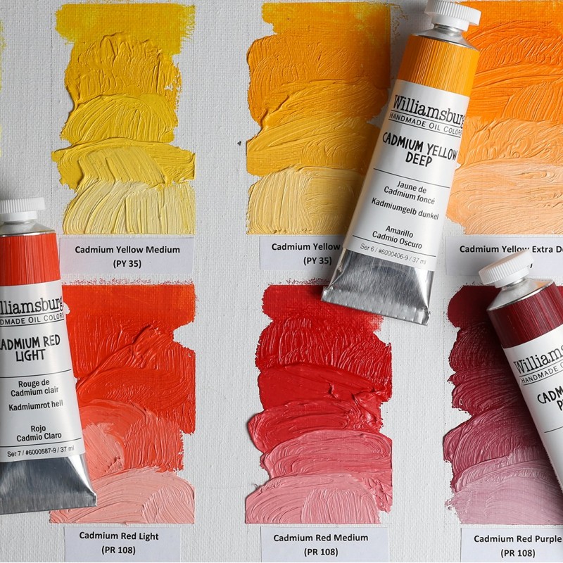 Williamsburg Oil Paint Samples