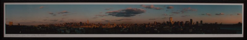 Image of Panorama Photograph in Custom Frame