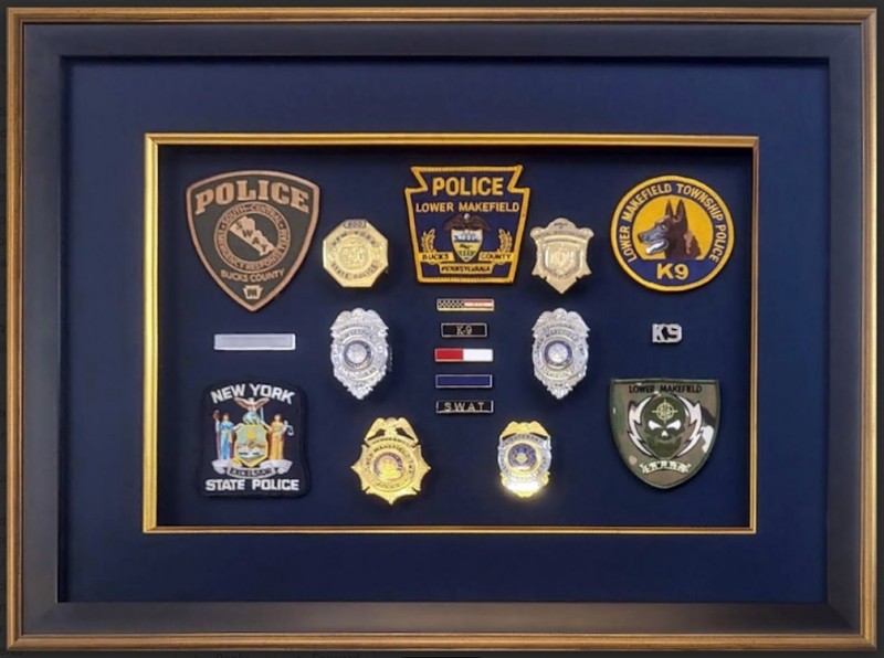 Image of Police Shadow Box