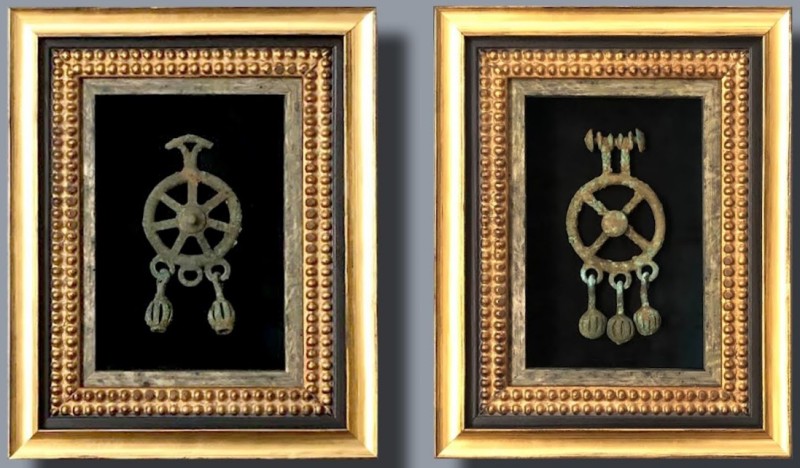 Image of Framed Viking Relics
