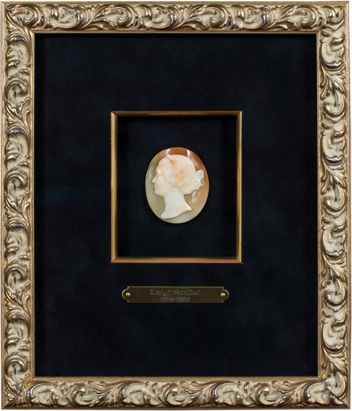 Image of Vintage Brooch in Picture Frame
